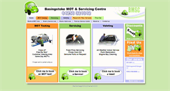 Desktop Screenshot of mot-basingstoke.co.uk